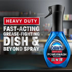 Dawn Powerwash Heavy-Duty Multi-Purpose Dish Cleaner Spray Starter Kit, All-in-One Dish Soap & All-Purpose Surface Cleaner, 16 FL Oz