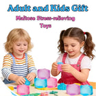 Needoh Nice Cube Sensory Stress Reliever Fidget Tool for Anxiety & Focus Desk Sensory Cube For Adults Holiday Gift