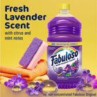 Fabuloso Lavender Multi-Purpose Cleaner 2X Concentrated Formula Floor Cleaner - 169 Fl Oz