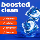 Laundry Detergent Pacs with Stain Remover and Odor Fighter for HE Machines, Spring Meadow Scent, 112 Count