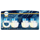 Febreze Plug Quadruple Air Freshener Refills - Ocean - 3.48 fl oz/4pk