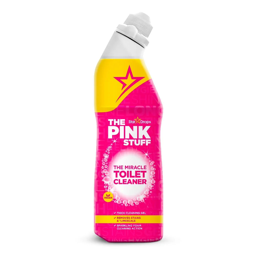 Toilet Cleaner Gel for Bathroom Stain Removal Powerful Cleaning Liquid for Toilet Bowl Sink and Tile Degreaser Descaler 25.4 fl. oz. Long Lasting Freshness