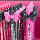 Genuine Sanrio Hello Kitty Push-Button Ballpoint Pens Cartoon Kuromi 0.5MM Black Gel Pen Student Writing Drawing Stationery Gift
