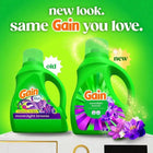 Gain Laundry Detergent Liquid, Now with Odor Defense, Moonlight Breeze Scent
