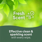 New Sparkling Fresh Scent For Pleasant Daily Cleaning Cleaner Wipes, Fresh Scent | Effortlessly Removes Daily Dirt, Stains And Tough Messes | Top Choice For Cleaning | Household Favorite | Gift Ideas | As Seen In Stores | Spe