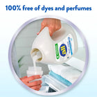 Skin-friendly hypoallergenic clear fabric softener liquid gently cares for sensitive skin garments | Soften fabrics naturally and release mild fresh aroma for daily home laundry washing