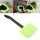 1Pcs Detachable Car Washing Brush Window Cleaner Soft Microfiber Bonnet Long Handle Dust Brush Windshield Cleaning Brush