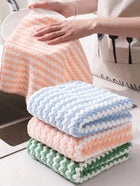30 Pack Premium Microfiber Cleaning Cloths Ultra Absorbent Lint Free Streak Free Reusable Washable Kitchen Dish Towels Heavy Duty All Purpose Cleaning Rags for Home Car Glass Furniture