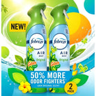 Febreze Air Mist Odor-Eliminating Air Freshener, Gain Original Fragrance, 8.1 oz Bottles, 2 Pack