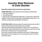 Household Favorite! | Large capacity | Powerful Laundry Stain Remover and Color Booster Liquid Detergent Additive for Whites and Colors Large Bottle
