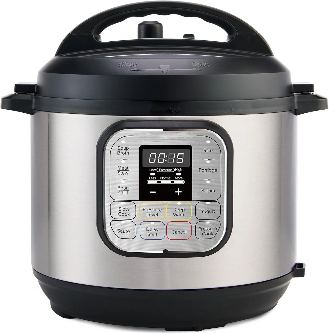 Electric Pressure Cooker Stainless Steel 3 Quart Warmer & Sterilizer, Multi-Functional Rice Cook Steam All Seasons Universal Stainless Steel