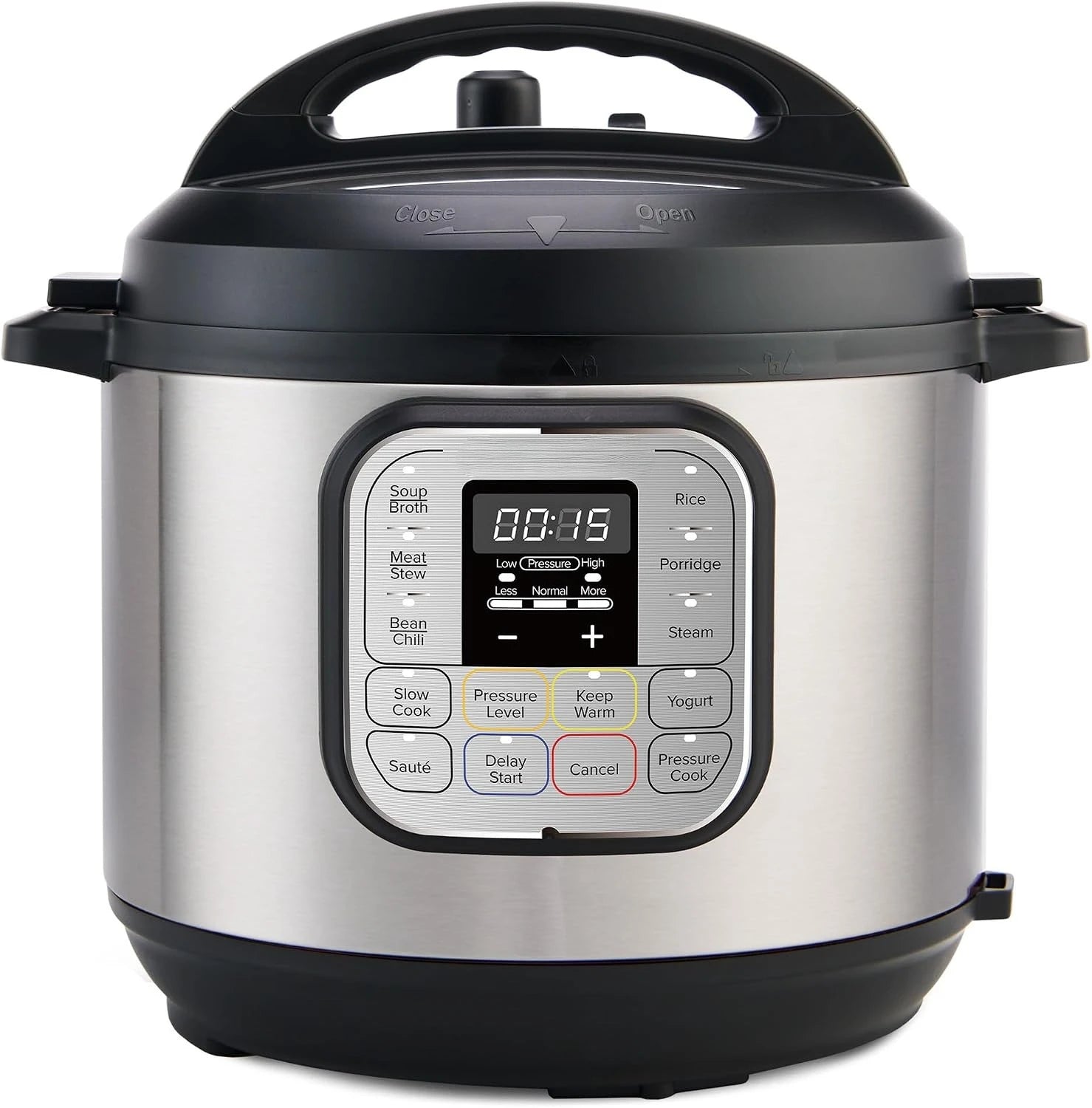 Electric Pressure Cooker Stainless Steel 3 Quart Warmer & Sterilizer, Multi-Functional Rice Cook Steam All Seasons Universal Stainless Steel