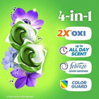 Preferred stock pack 4-In-1 Oxi Boost And Febreze Downy Moonlight Breeze Scent Flings Laundry Detergent Soap Pacs |  Flings Fight Tough Odors, While This Laundry Detergent Keeps The Freshness In Your Laundry