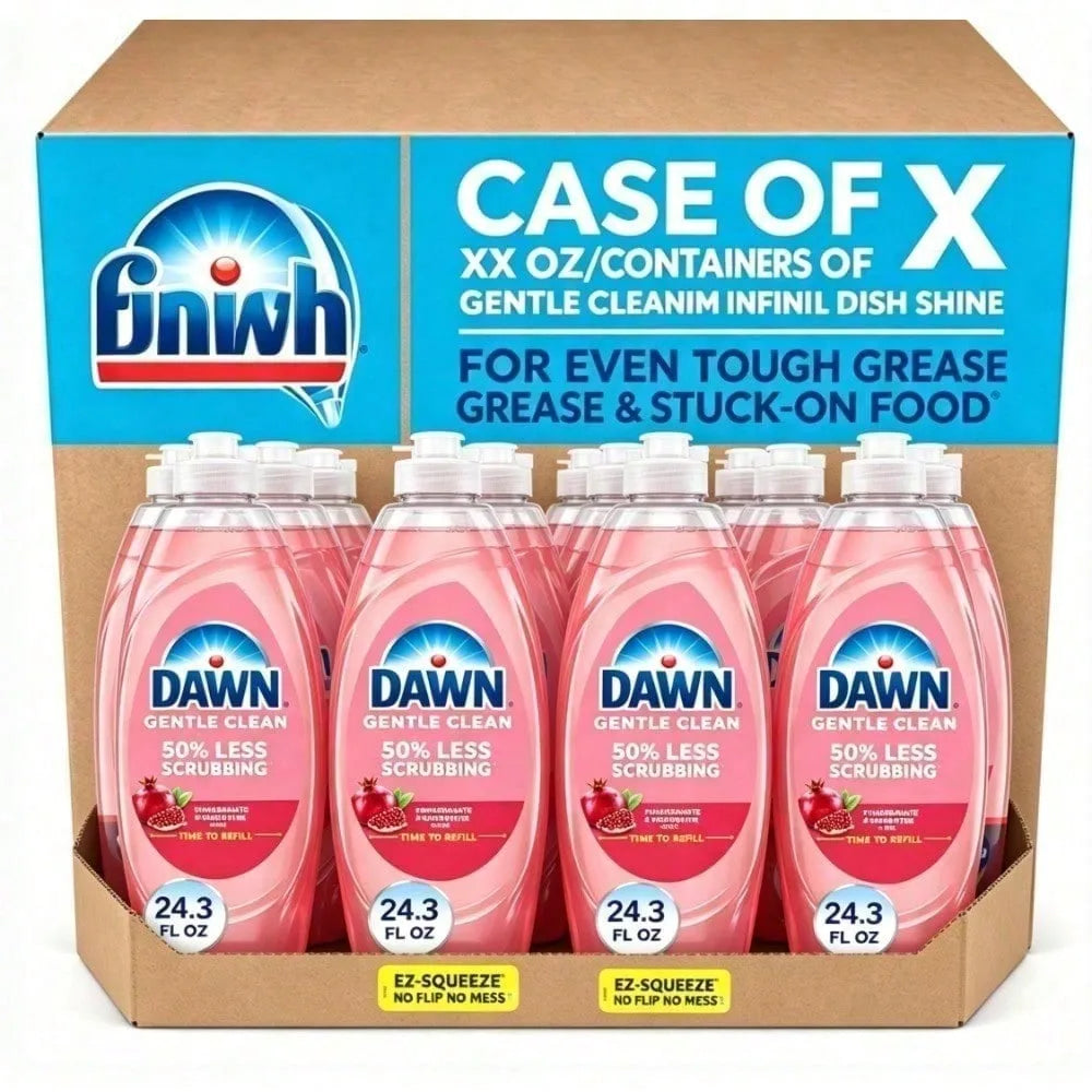 Pomegranate & Rose Water A Perennial Bestseller Dawn Gentle Clean EZ-Squeeze Dish Soap, Dishwashing Liquid High Capacity For Home Use Dawn Professional Heavy Duty Powerwash Commercial Dish Foaming Cleaning Greasy Surfaces Can