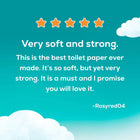 2-Ply Toilet Paper 4\8\12\48 Mega Rolls 320 Sheets per Roll Soft Bathroom Tissue Bulk Toilet Paper for Home Commercial Use
