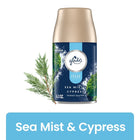 Automatic Spray Air Freshener Refill 6.2 oz Sea Mist & Cypress Scent Fresh Collection 6 Pack